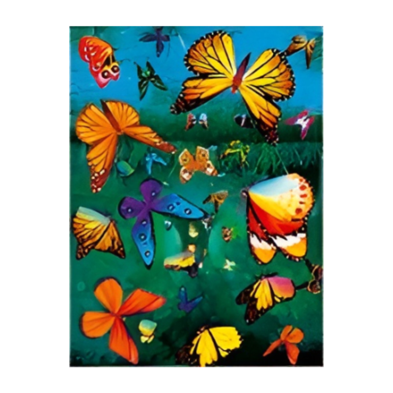 Cuadro Lenticular 3D Mariposas