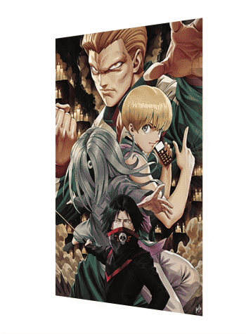 Cartel Decorativo Lenticular 3D Miembros Genei Ryodan | Hunter X Hunter