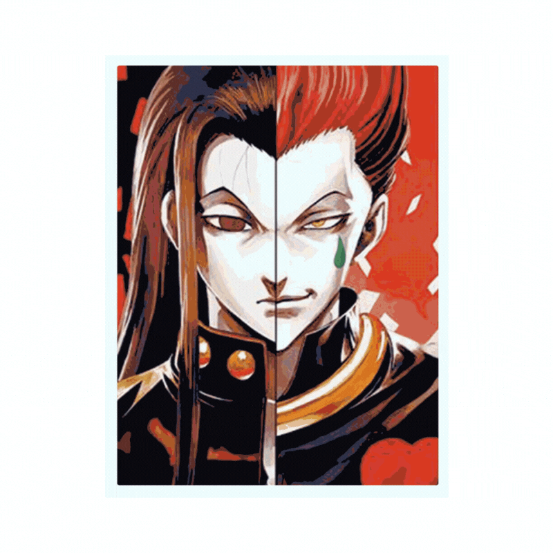 Cuadro Lenticular 3D Gon Killua Izokha illumi Hunter X