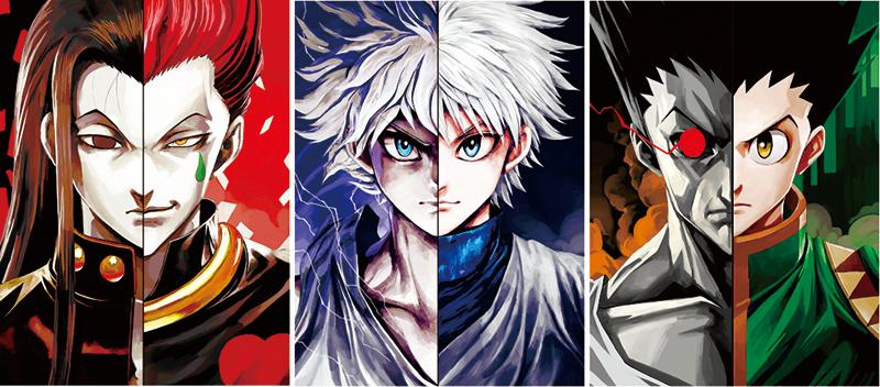 Cartel Decorativo Lenticular 3D Gon - Killua - Izoka | Hunter X Hunter