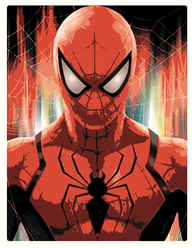 Cartel Decorativo Lenticular 3D Spiderman