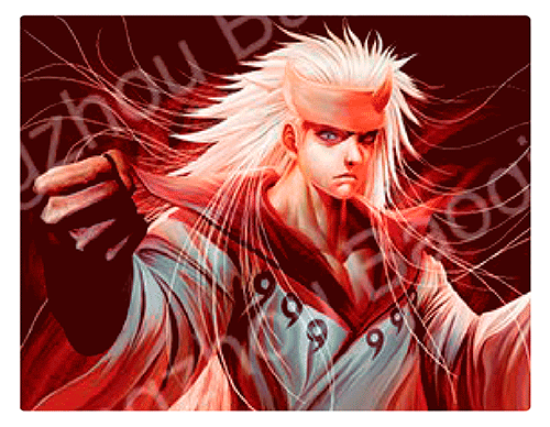 Cartel Decorativo Lenticular 3D Madara Uchiha | Naruto