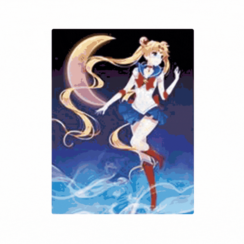 Cuadro Lenticular 3D Sailoor Moon Serena Tsukino