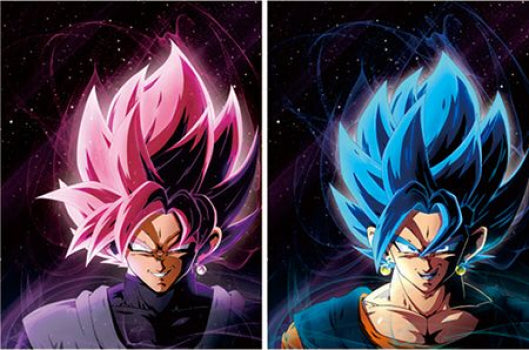 Cartel Decorativo Lenticular 3D Vegetto - Goku Black | Dragon Ball Super