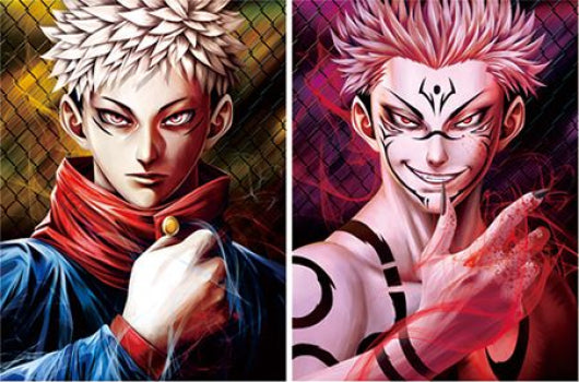 Cartel Decorativo Lenticular 3D Yuji Itadori - Ryomen Sukuna | Jujutsu Kaisen