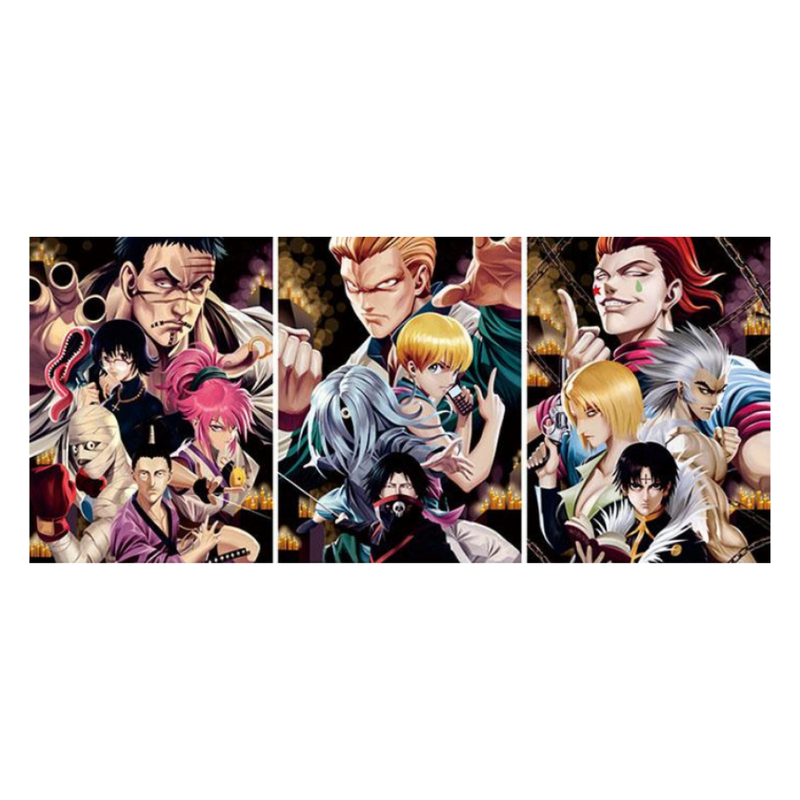Cuadro Lenticular 3D Hunter X Miembros Genei Ryodan