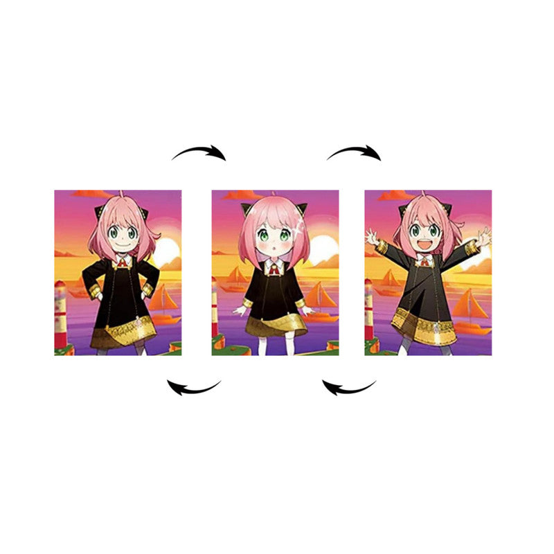 Spy × Family Anya Spyxf Cuadro Decorativo Lenticular 3D