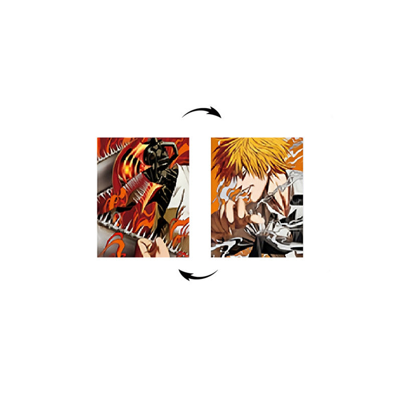 Denji | Chainsaw Man Cuadro Decorativo Lenticular 3D