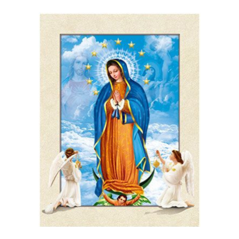 Cuadro Lenticular 3D Virgen María