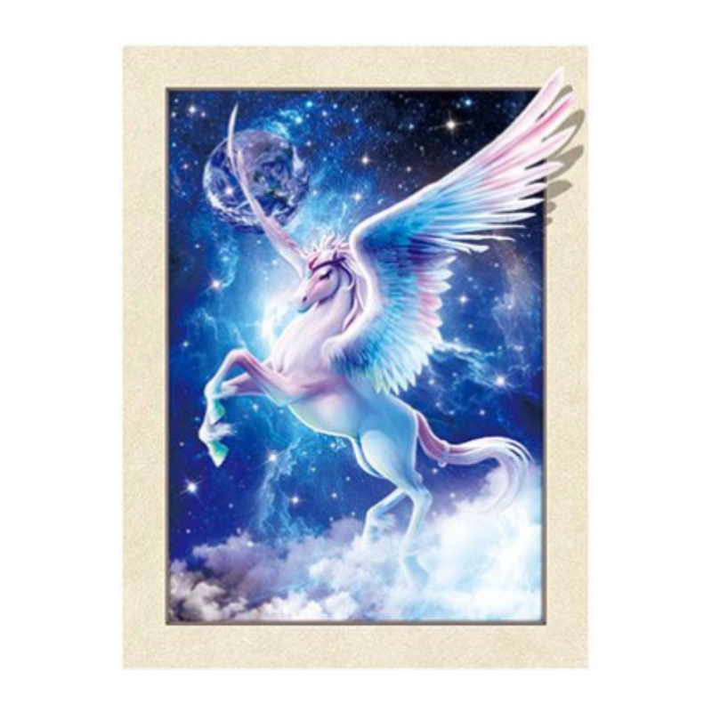 Cuadro Lenticular 3D Unicornio 02