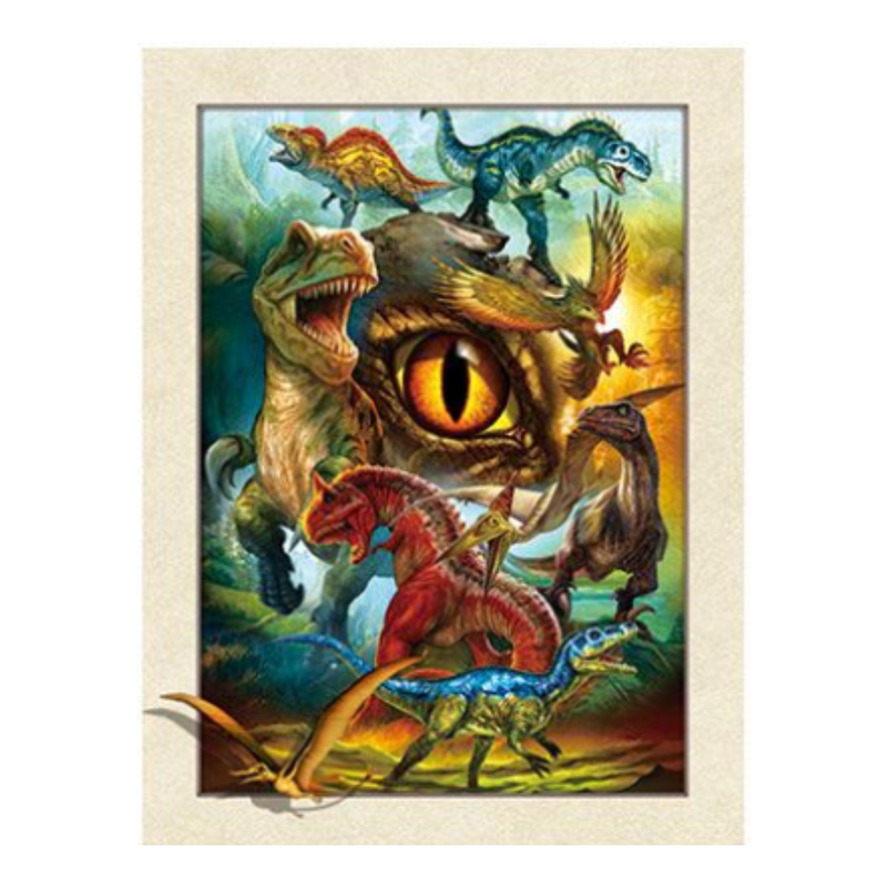 Cuadro Lenticular 3D Dinosaurios