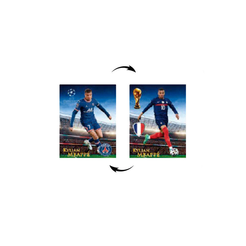 Kyliam Mbappe Francia Psg Cuadro Decorativo Lenticular 3D