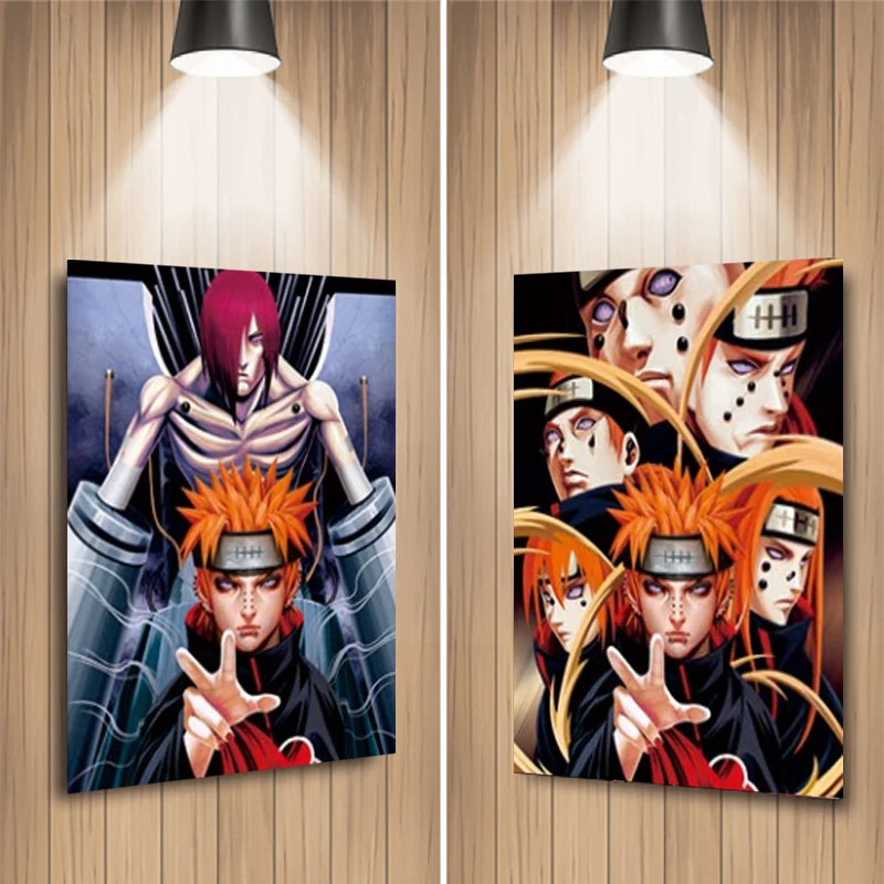Cartel Decorativo Lenticular 3D Pain - Nagato | Naruto Shippuden