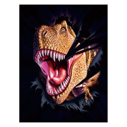 Cuadro Lenticular 3D Tiranosaurio Rex 02