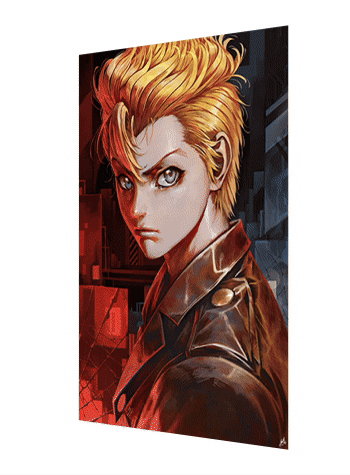 Cartel Decorativo Lenticular 3D Draken - Mikey - Takemichi | Tokyo Revenger