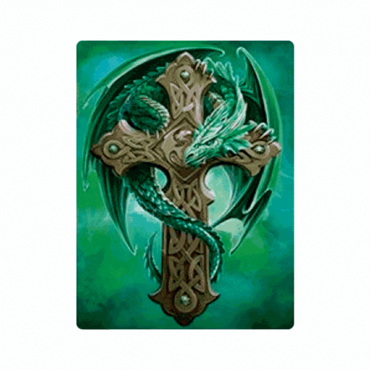 Cuadro Lenticular 3D Calaveras y Dragones