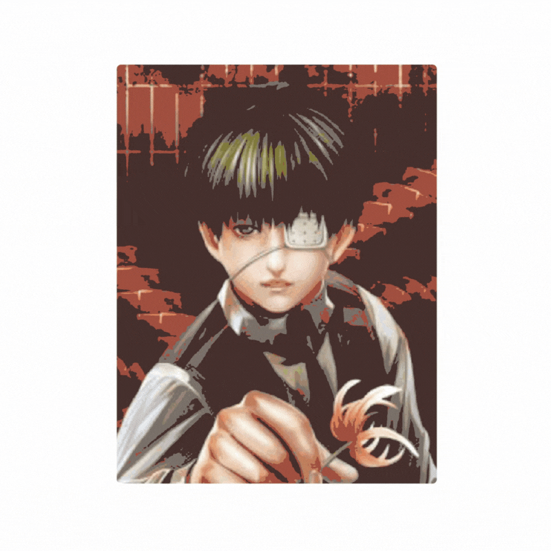 Cuadro Lenticular 3D Tokyo Ghoul Ken Kaneki