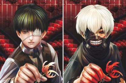 Cartel Decorativo Lenticular 3D Ken Kaneki | Tokyo Ghoul
