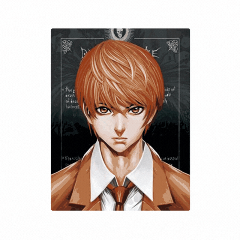 Cuadro Lenticular 3D Light Yagami L Death Note