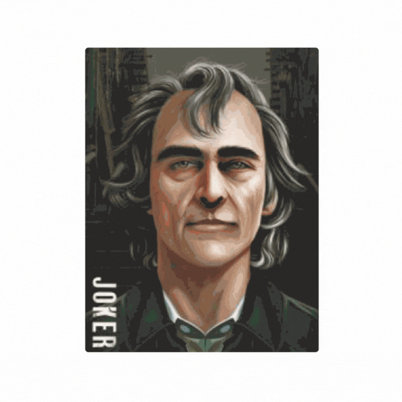 Cuadro Lenticular 3D Joker Joaquin Phoenix
