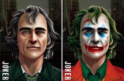 Cartel Decorativo Lenticular 3D Joker - Joaquin Phoenix | DC Comics
