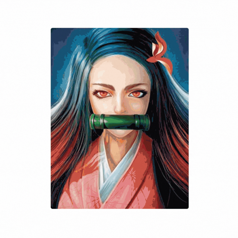 Cuadro Lenticular 3D Nezuko Berserk