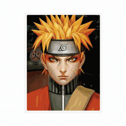 Cuadro Lenticular 3D Naruto modo sabio de los 6 caminos