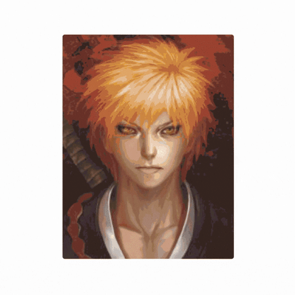 Cuadro Lenticular 3D Ichigo Kurosaki Bleach Transformación