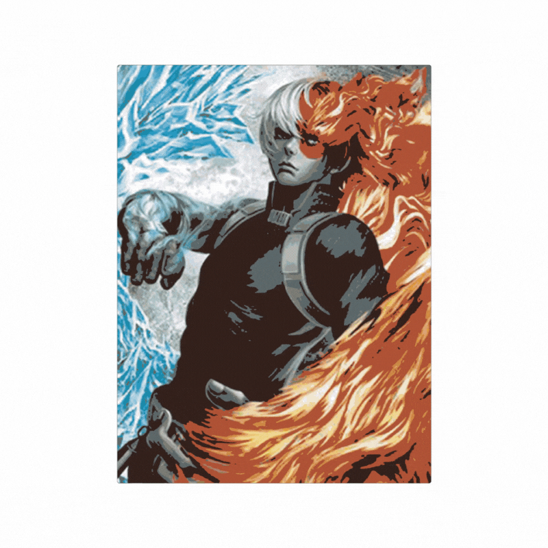 Cuadro Lenticular 3D Boku No Hero