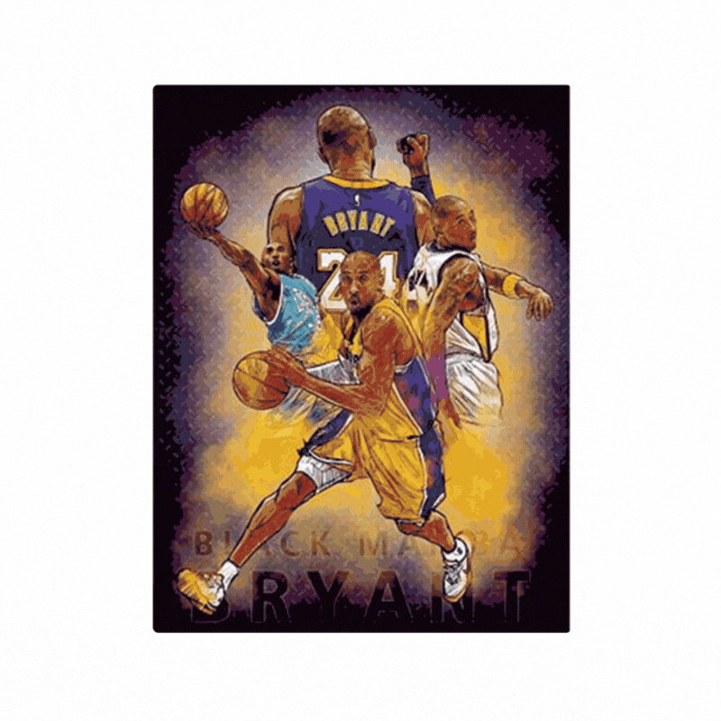 Cuadro Lenticular 3D Black Mamba Kobi Bryant