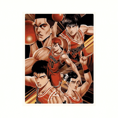 Cuadro Lenticular 3D Slam Dunk Shohoku
