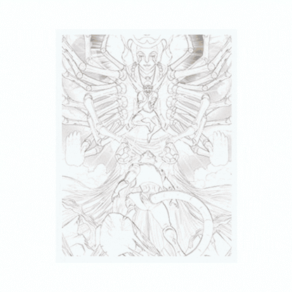 Cuadro Lenticular 3D Hunter X Hunter Meruem Netero Final