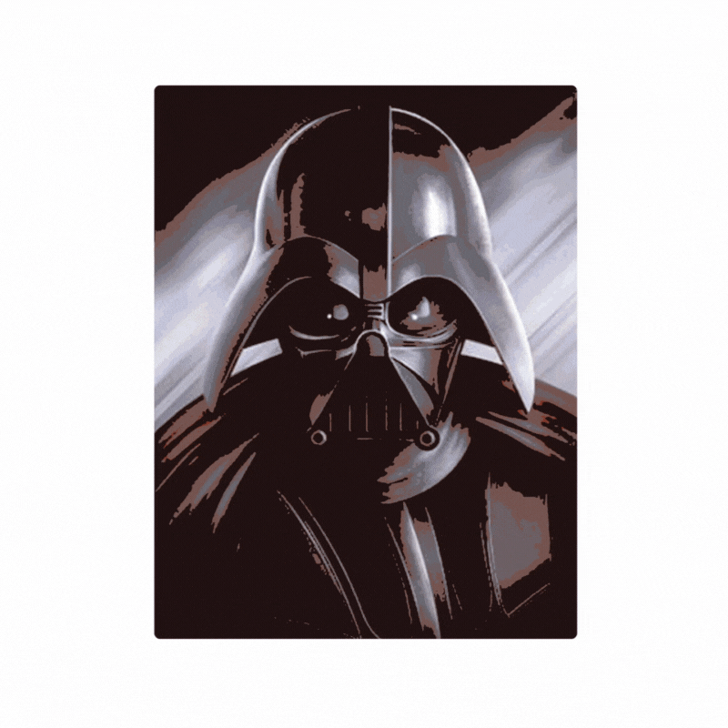 Cuadro Lenticular 3D Darth Vader Star Wars