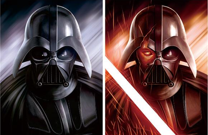 Cartel Decorativo Lenticular 3D Darth Vader | Star Wars