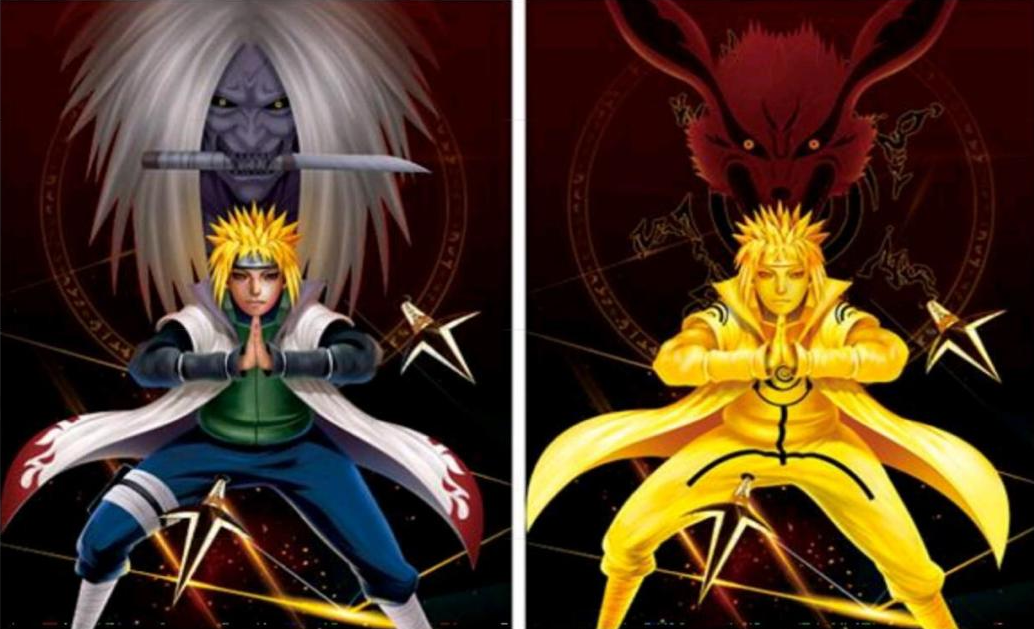 Cartel Decorativo Lenticular 3D Minato Cuarto Hokage | Naruto
