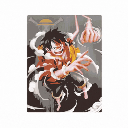 Cuadro Lenticular 3D Luffy Power Up One Piece
