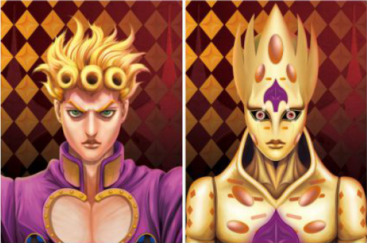 Cartel Decorativo Lenticular 3D Giorno Giovanna | Jojos Bizarre Adventure