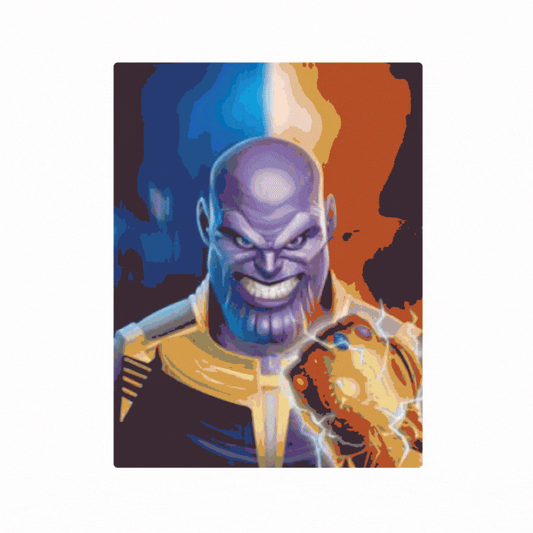 Cuadro Lenticular 3D Thanos Guante del Infinito