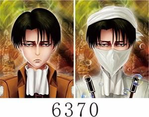 Cartel Decorativo Lenticular 3D Capitan Levi Ackerman Ataque de Titanes | Shingeki no Kyogin