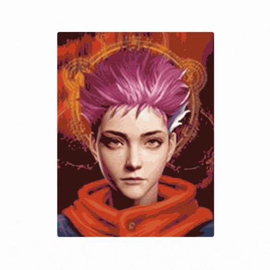 Cuadro Lenticular 3D Yuji Itadori y Sukuna Jujutsu Kaisen