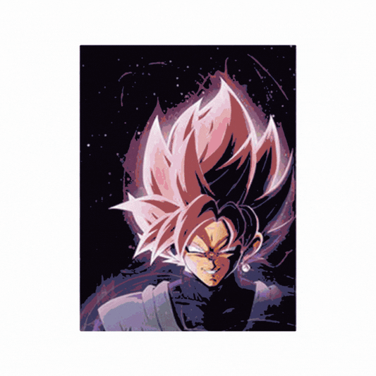 Cuadro Lenticular 3D Vegetto Goku Black | Dragon Ball Super