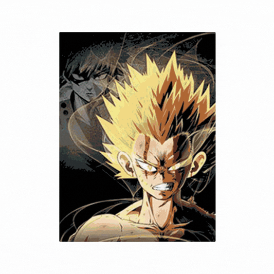 Cuadro Lenticular 3D Izuku X Shoto X Bakugo My Hero Academia