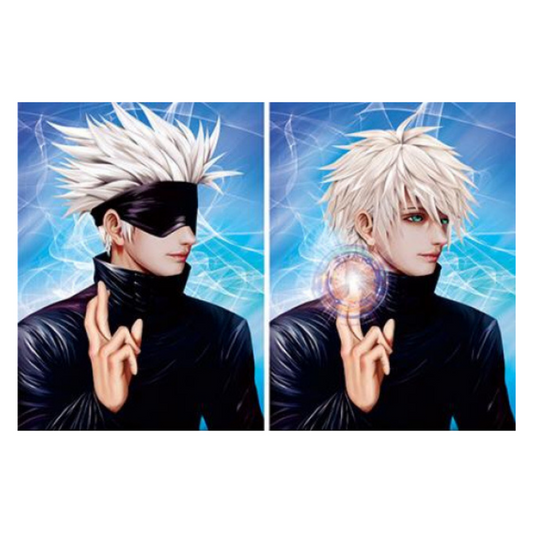 Cuadro Lenticular 3D Satoru Gojo | Jujutsu Kaisen