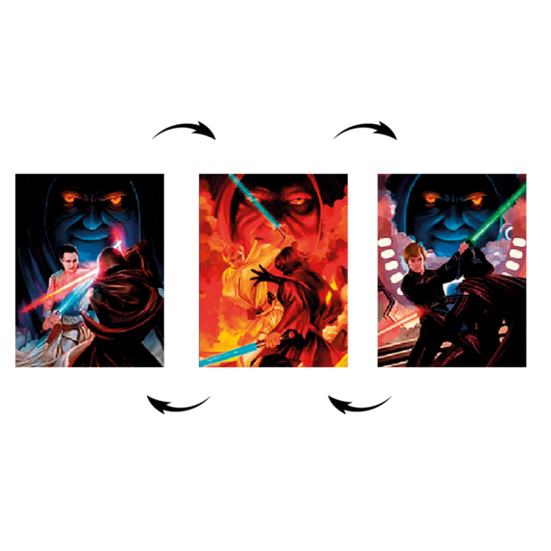 Cuadro Lenticular 3D Darth Vader Anakin Skywalker