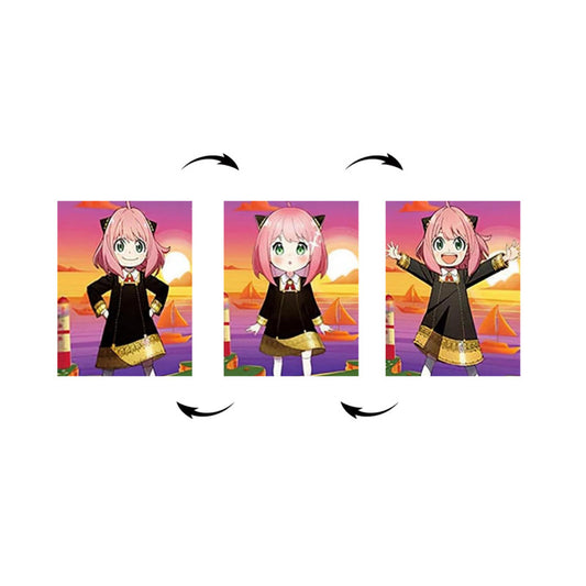 Spy × Family Anya Spyxf Cuadro Decorativo Lenticular 3D