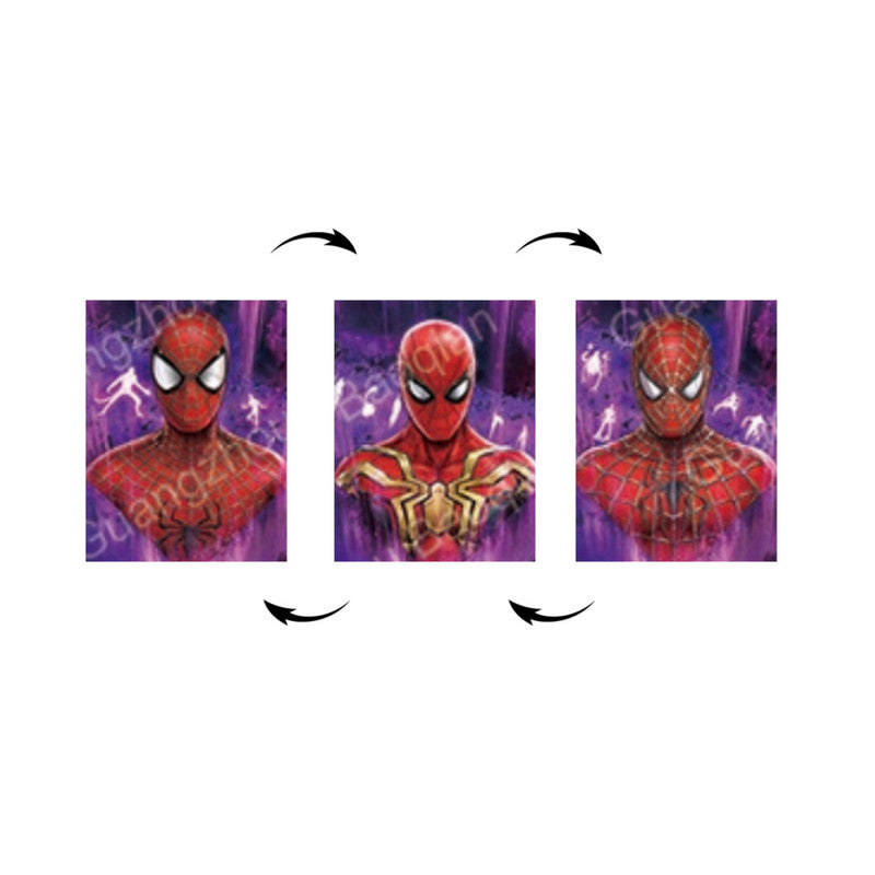 Cuadro Spiderman Tom Holland Andrew Gardfield Tobey Maguire