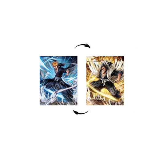 Cuadro Decorativo 3D Bleach Ichigo Kurosaki Kenpachi Zaraki 