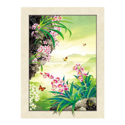 Cuadro Lenticular 3D Mariposas Naturaleza
