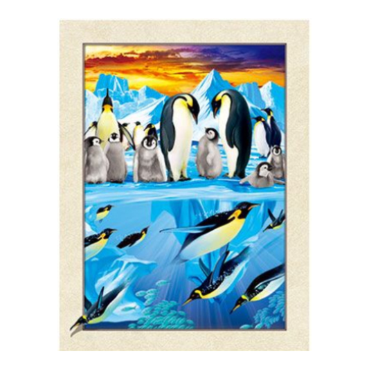 Cuadro Lenticular 3D Pinguino