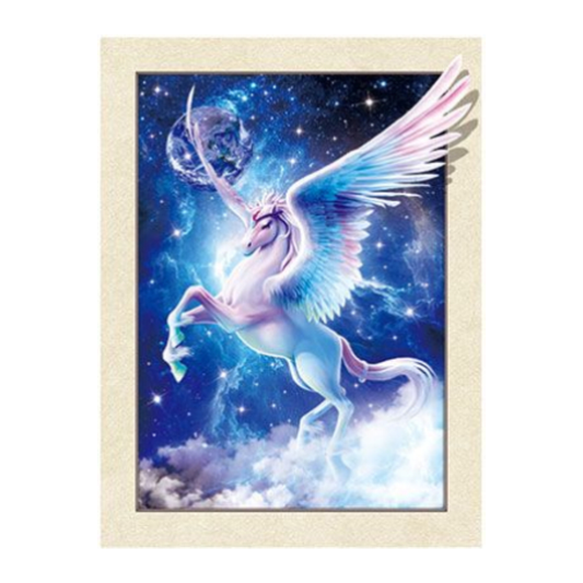 Cuadro Lenticular 3D Unicornio 02